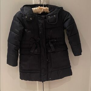 Crewcuts Navy Blue Puffer Jacket for Girls
